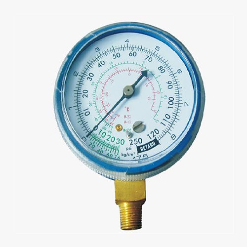 HEAVY DUTY 2-1/2" BRASS MANIFOLD GAUGES(°F) With 1% accuracy (Class1) calibration